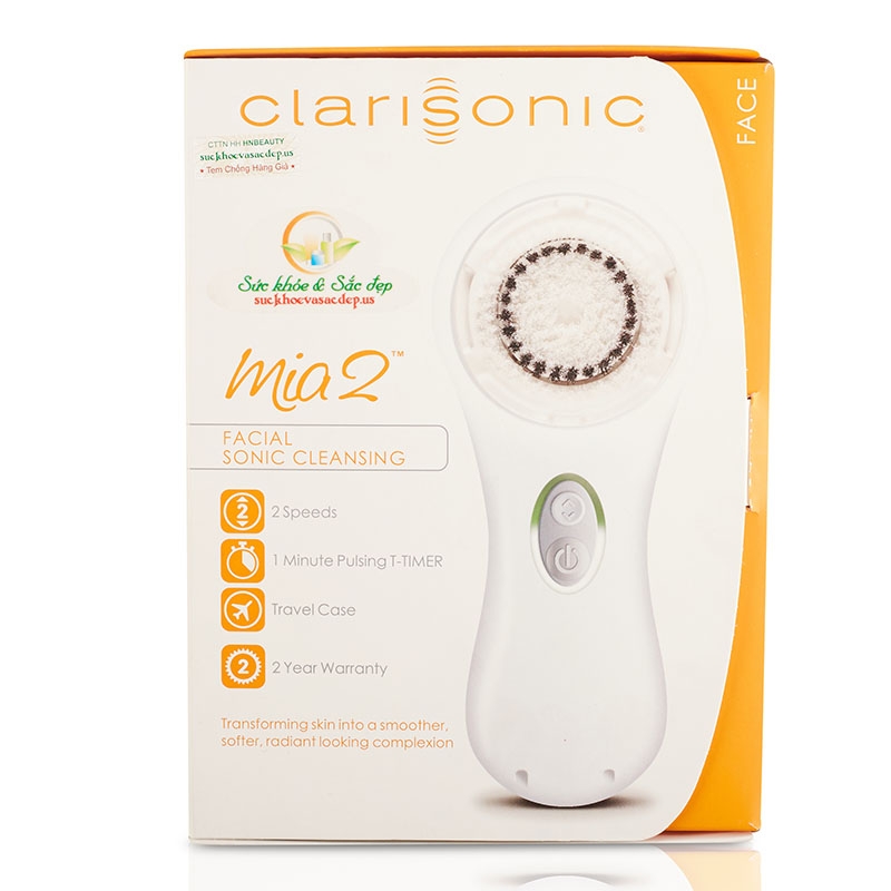 MÁY RỬA MẶT CLARISONIC MIA 2