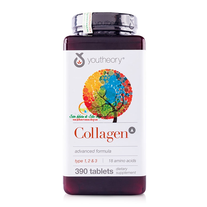 viên uống collagen Youtheory Type 1 2 & 3